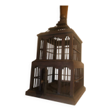 Wooden birdcage