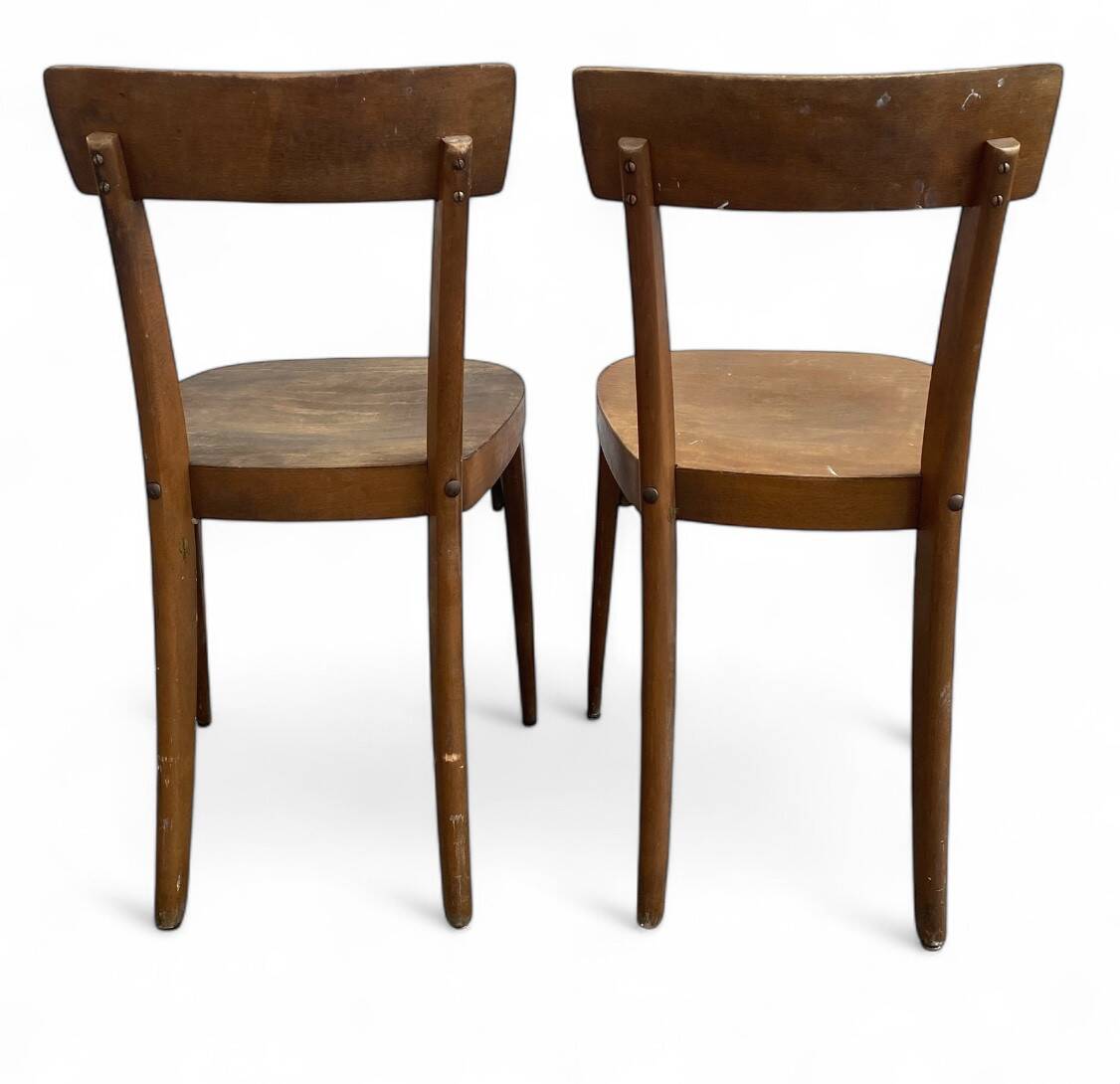 Lot de 2 chaises vintage Stella – Années 60