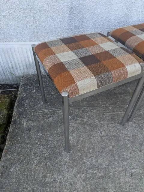 1970s stool pair
