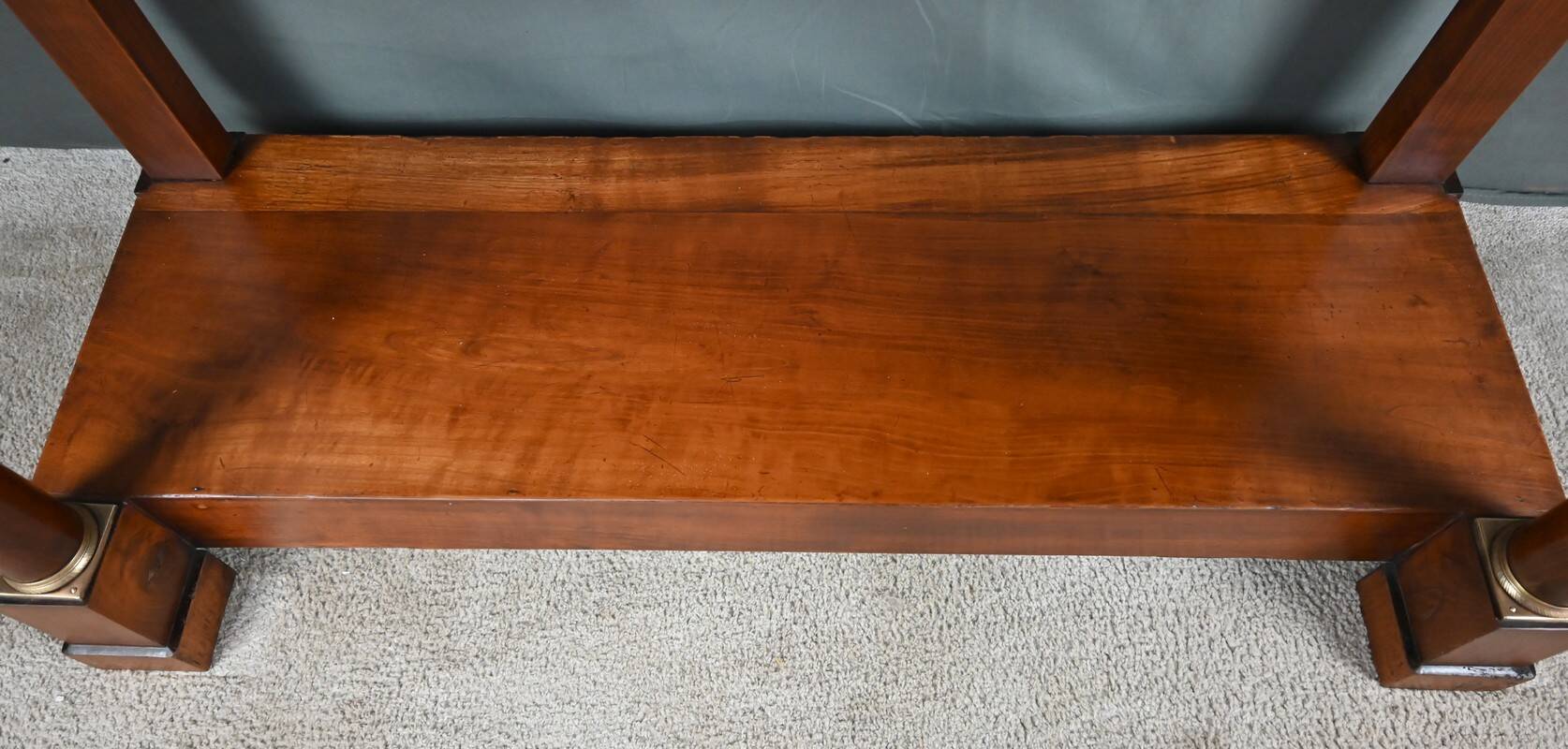 Cherrywood console, Empire style – Mid 19th century