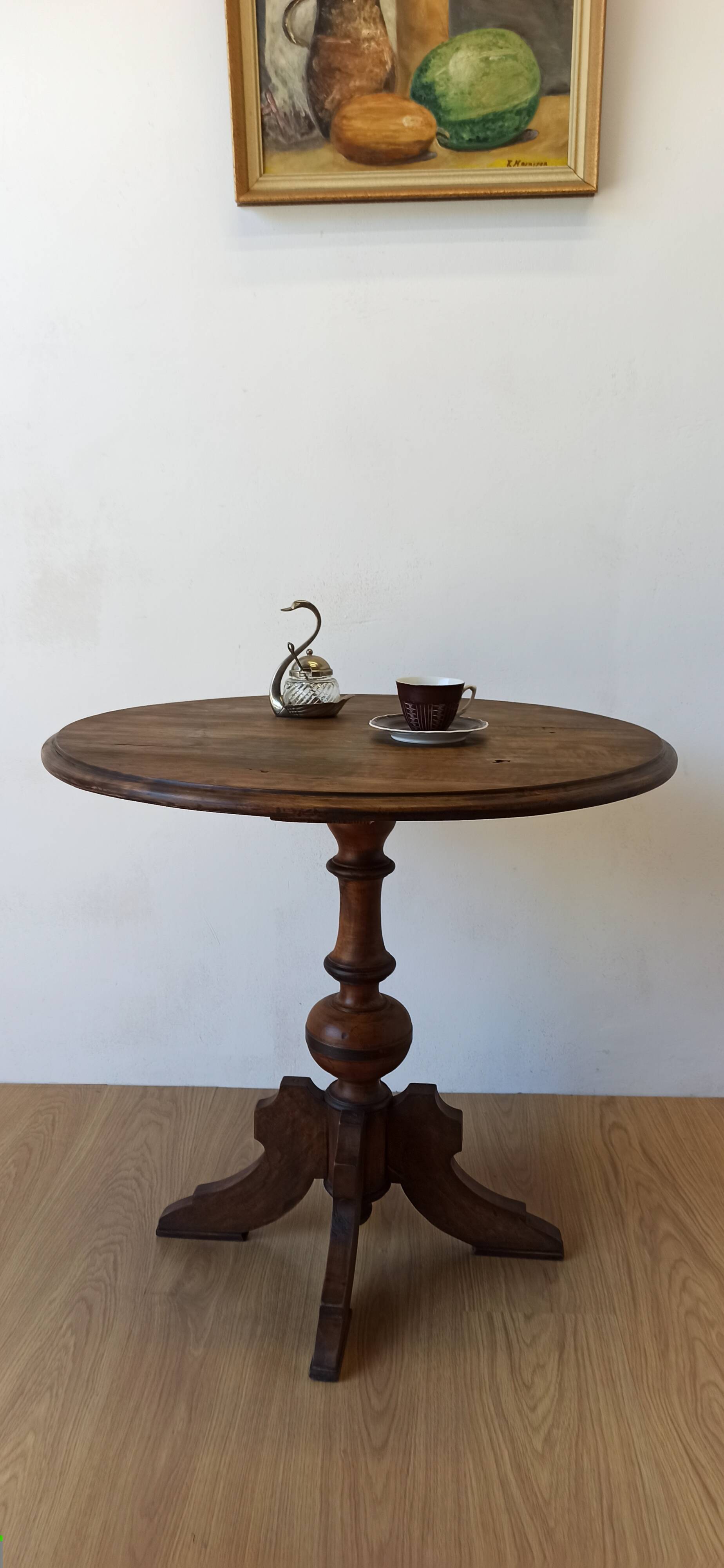 Antique old coffee table.