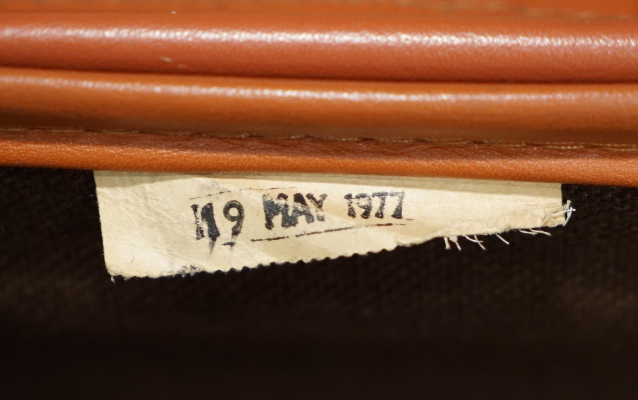 Captain's Chair Herman Miller Leather 1977