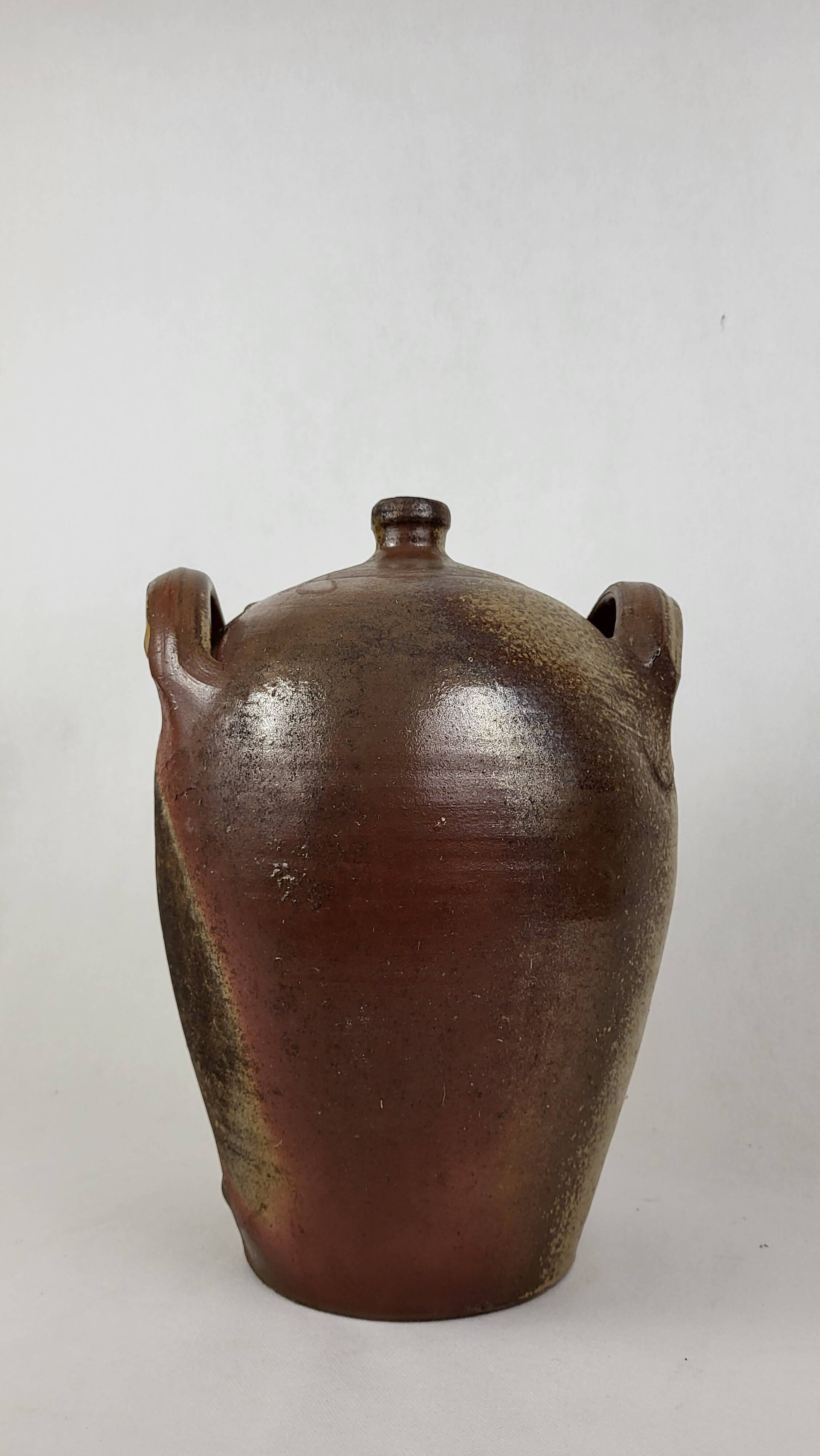 Toule Jarre bottle in Puisaye sandstone 19th century