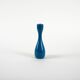 Blue candlestick, Danish design, 1970s, made in Denmark