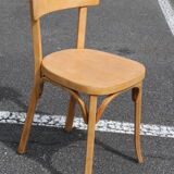 4 chairs Baumann no.24 light beech