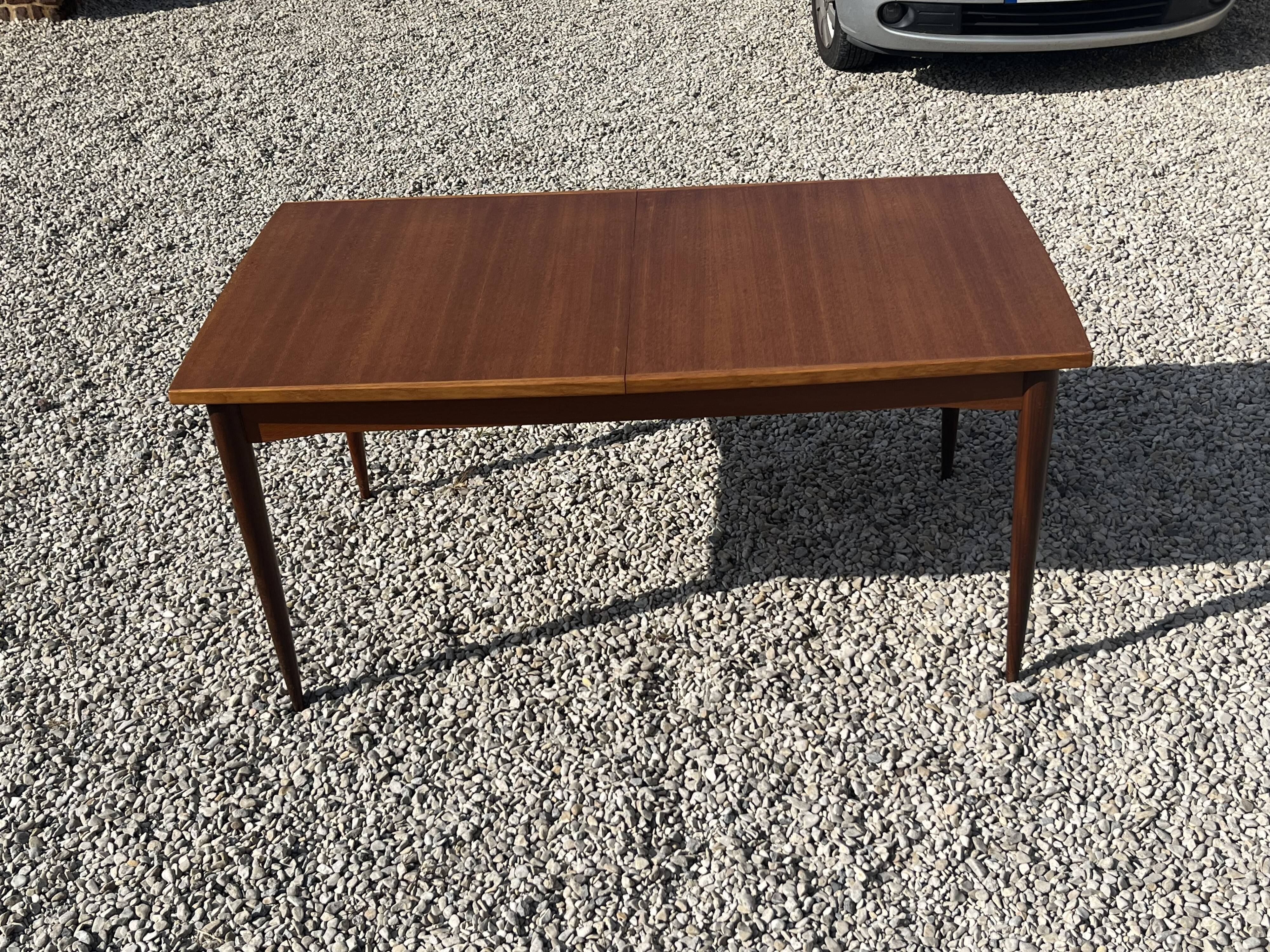 Scandinavian teak dining table
