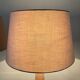Pair of vintage terracota ceramic column lamps