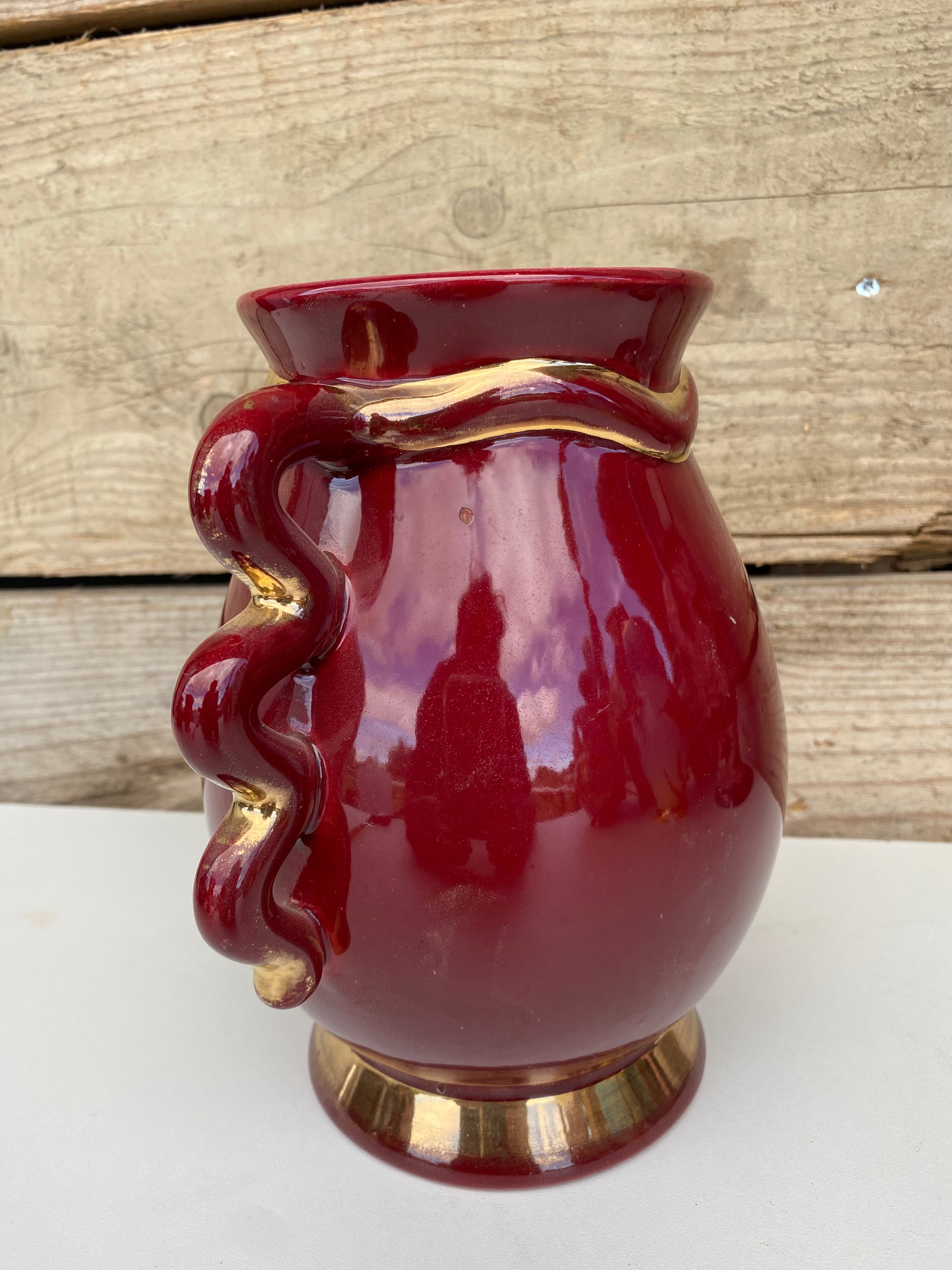 Vintage ceramic vase 1960