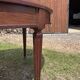 Grande table ovale Louis XVI d'époque en acajou