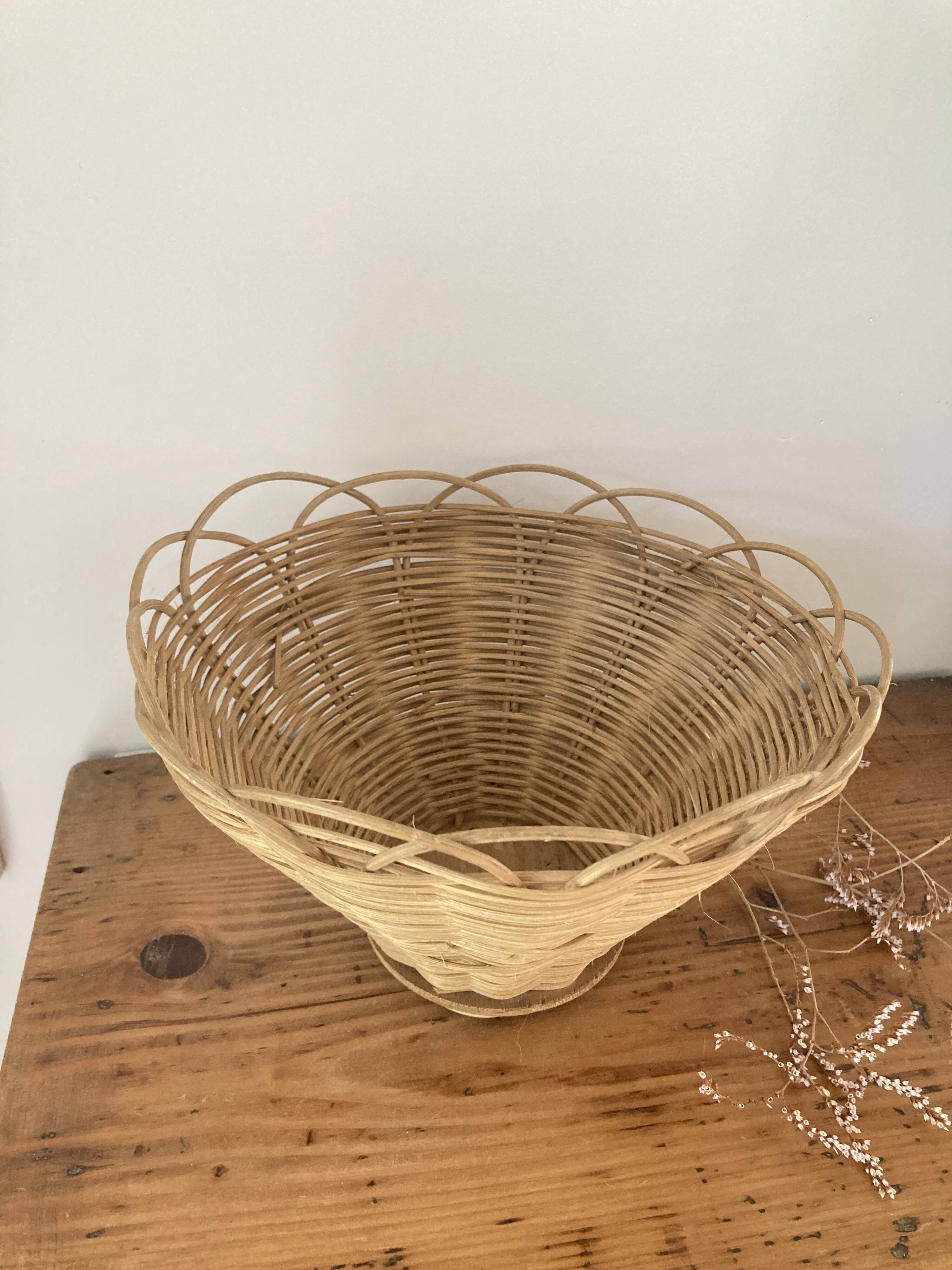Basket - vintage wicker basket