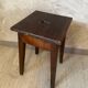 Oak workshop stool