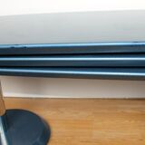 Table basse années 80 3 plateaux pivotants