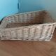 Rectangular wicker basket 48 cm by 31 cm