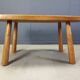 Brutalist dining set, 1960s