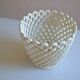 Woven ceramic cache-pot DLG Emile Tessier Pichon Uzès