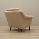 Fauteuil beige, design danois, années 1970, production : Danemark