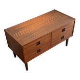 Scandinavian low sideboard / Vintage TV unit "Brigitte"