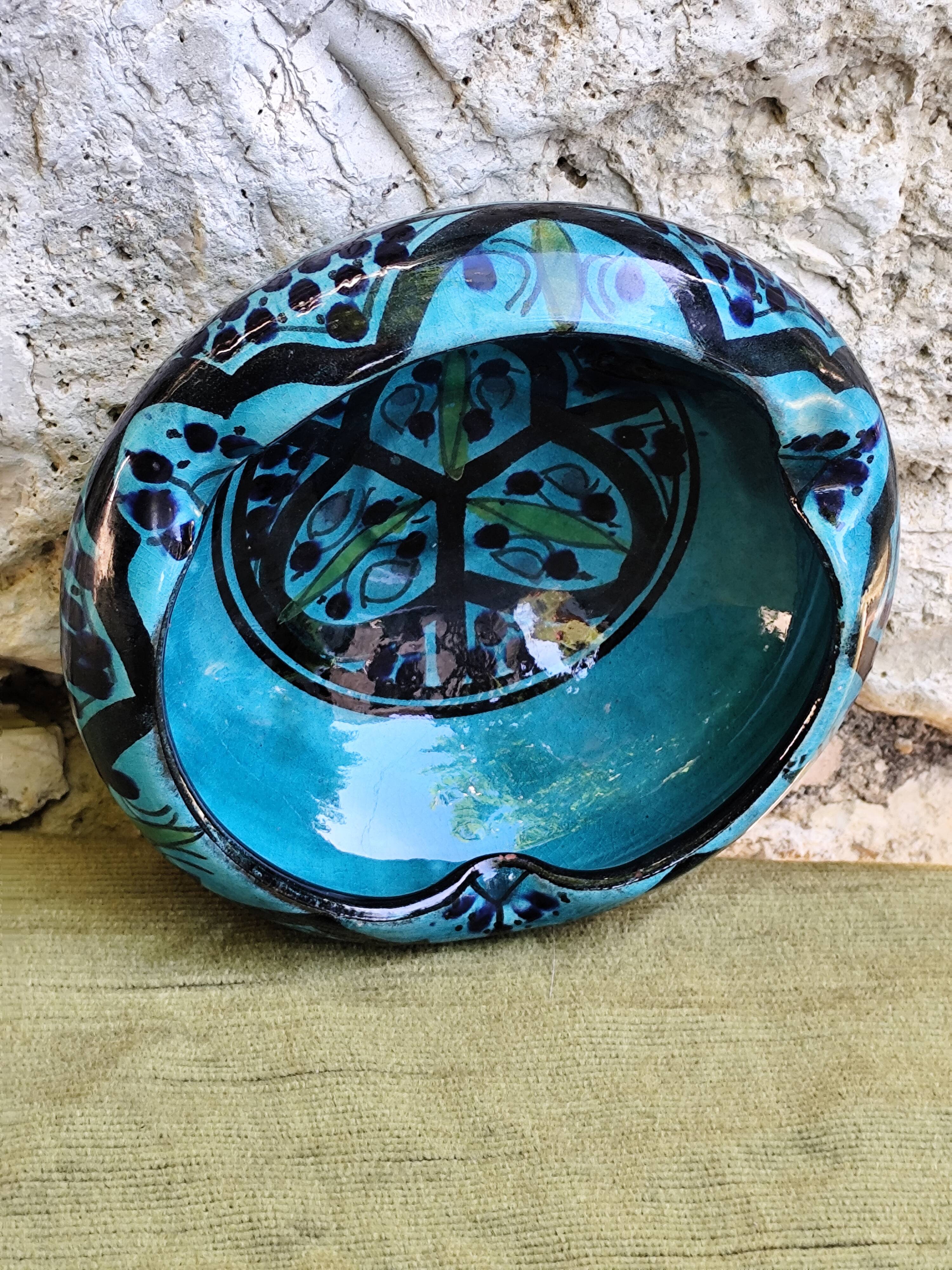 Cendrier marocain en céramique