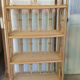 Rattan bookcase