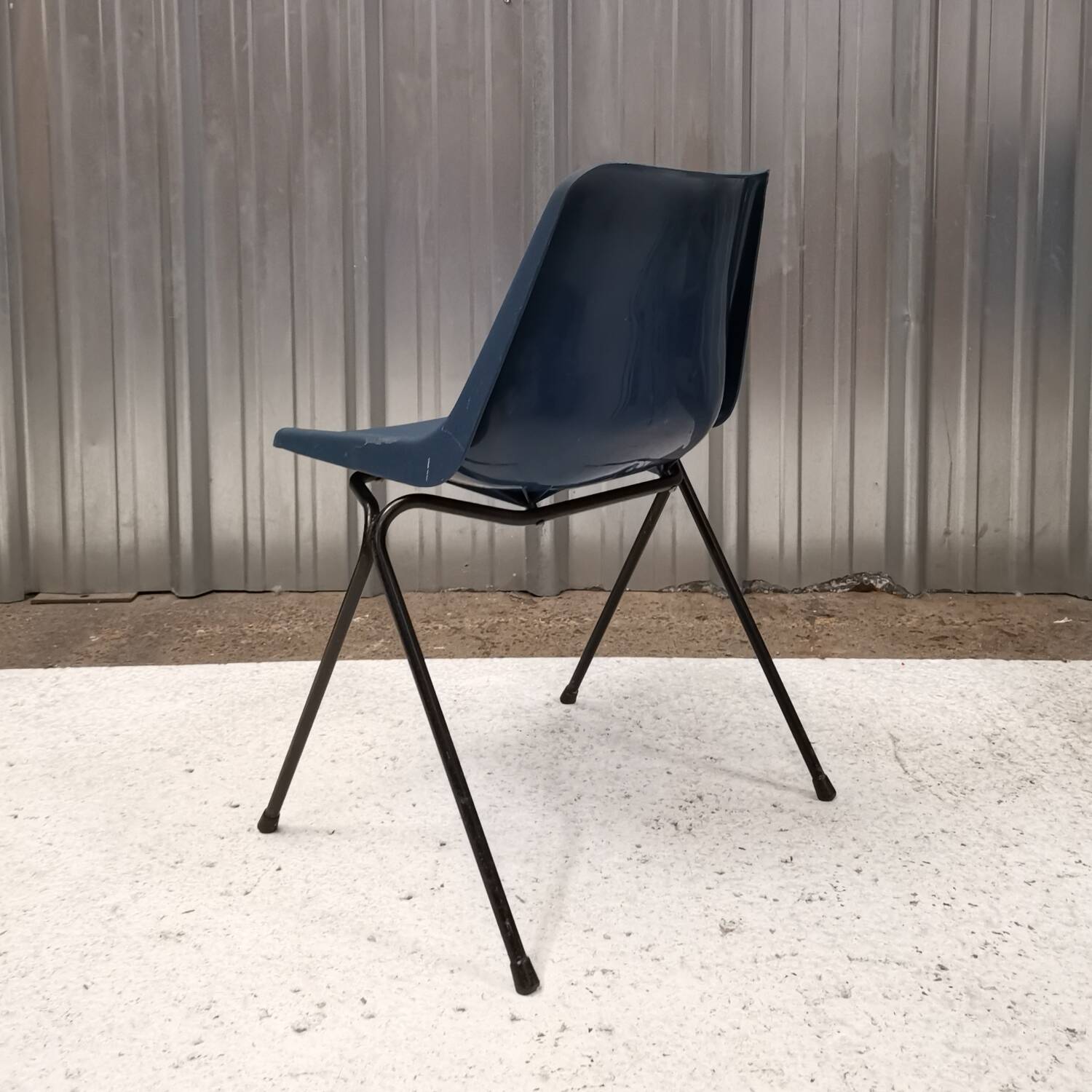 Set of 4 Polyprop chairs, Robin Day, Hille