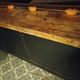 Ancien établi, meuble de métier d'atelier, buffet