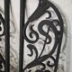 Wrought iron grille from the early 20th century Art Deco / Art Nouveau