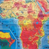 Geography school map