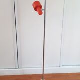 Vintage chrome lamp 2 orange spots 1970