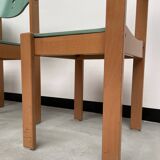 6 community chairs from the 80s