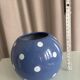 Vase vintage a pois - Scheurich Keramik