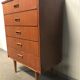 Commode scandinave en teck