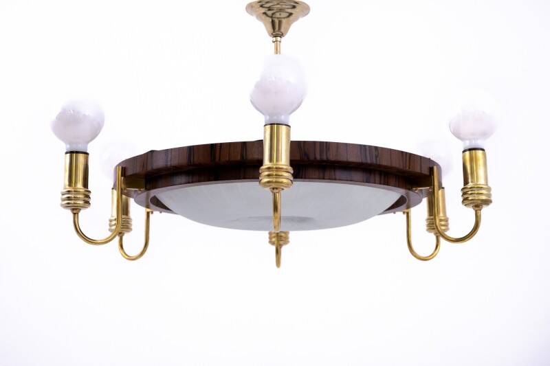 Lampe Art Déco, Pologne, vers 1950.