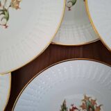 Fernand Deshoulières Chauvigny Porcelain Dinner Plates