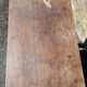 Antique desk table in solid wood