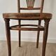 Vintage Thonet chair, wood and caning, no. 221.
