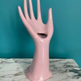 Handmade pink vintage soliflore ring sizer