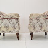 Pair of Mid-century Armchairs,Czechoslovakia,1950's.