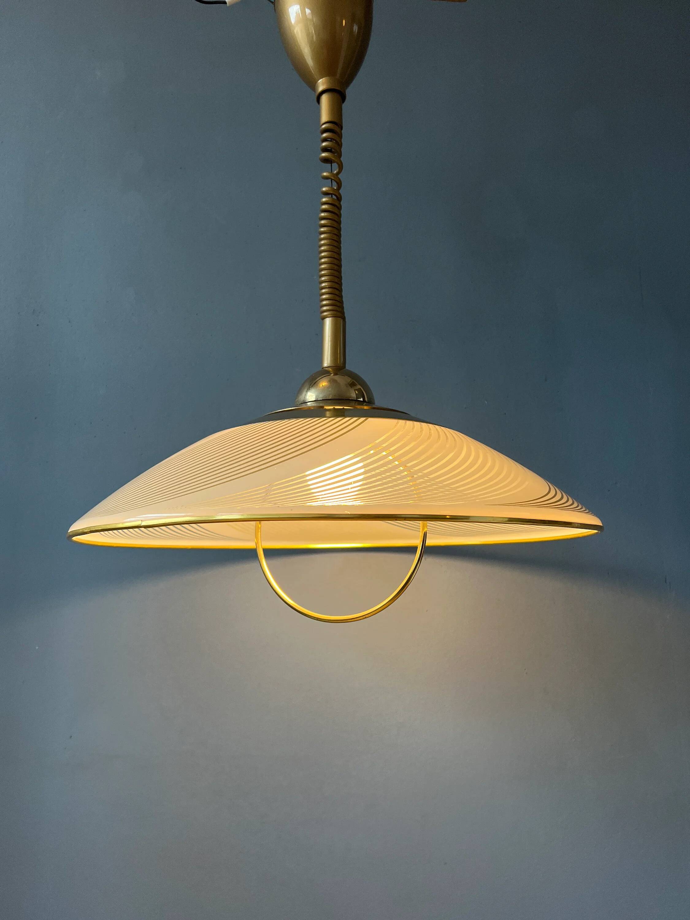 Vintage Mid-Century Hollywood Regency Suspension
