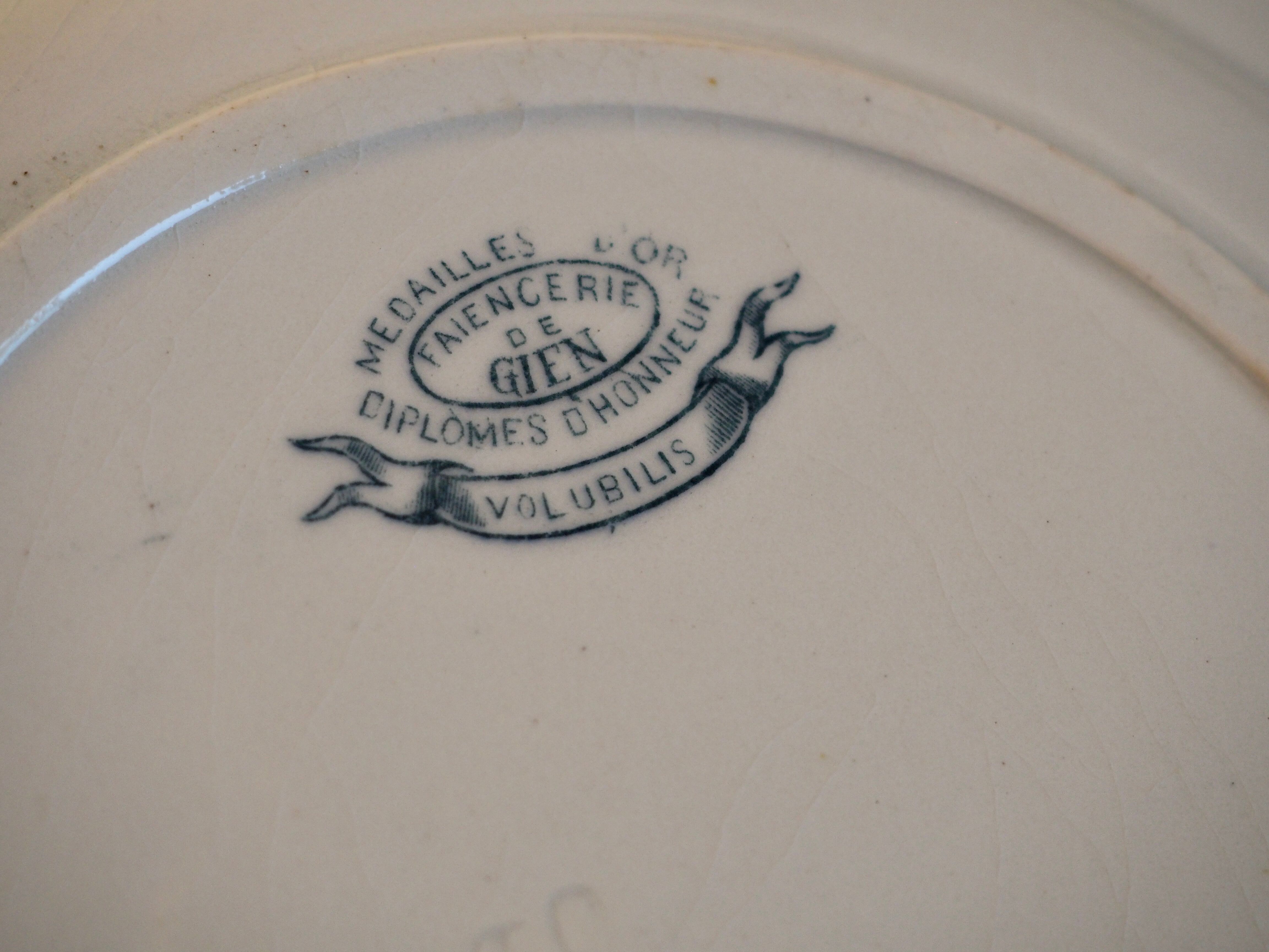 Dessert plates - Gien