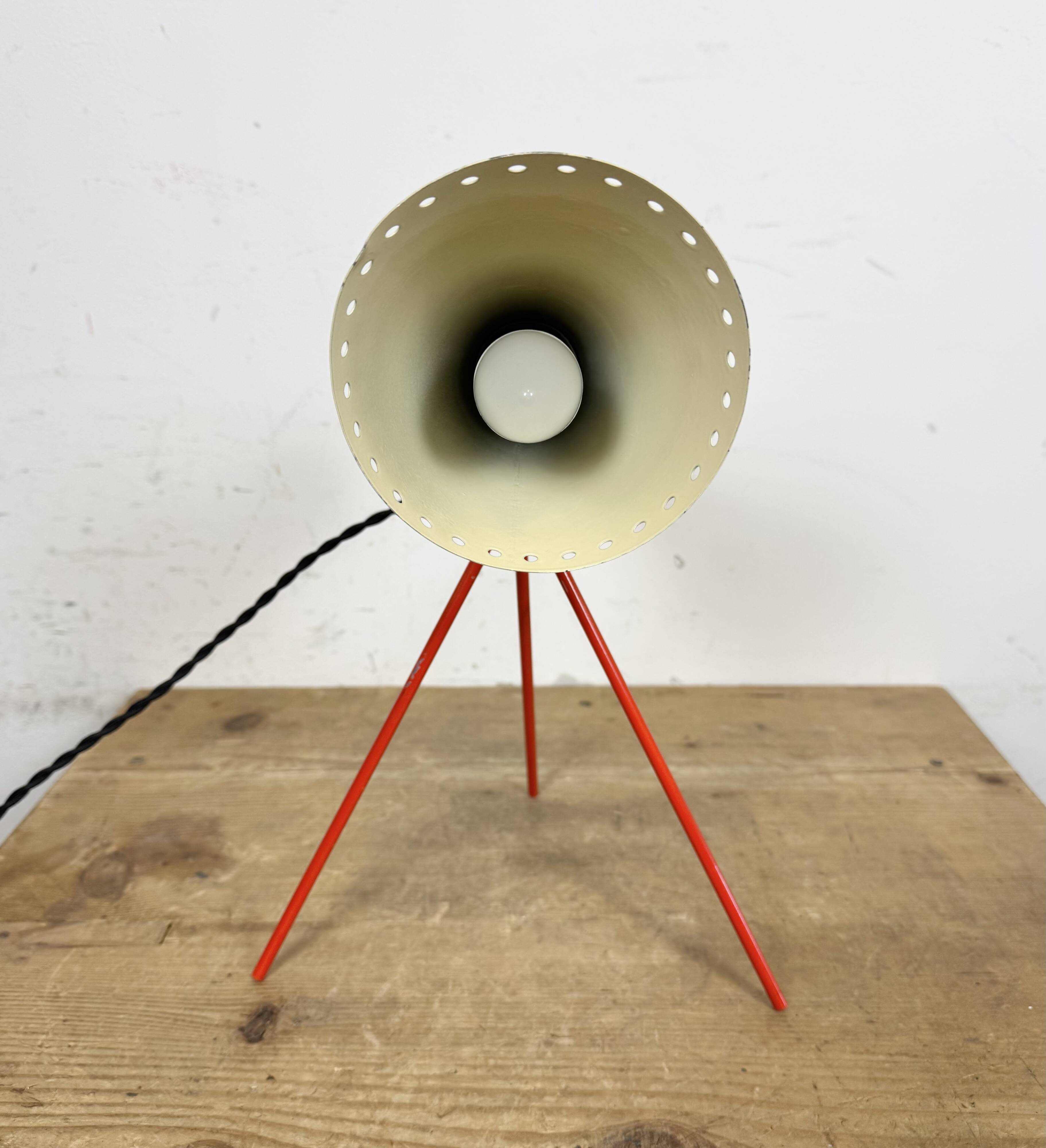 Vintage Midcentury Table Lamp by Josef Hůrka for Napako, 1950s