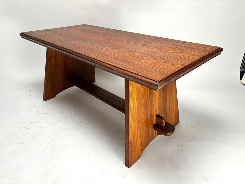 Mid-Century Modern Wooden Coffee Table by Paolo Buffa, 1950s