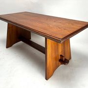 Mid-Century Modern Wooden Coffee Table by Paolo Buffa, 1950s