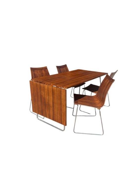 Ensemble de repas Tønnestav par Kjell Richardsen pour Tynes Møbelfabrikk, Norvège, années 1960