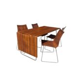 Ensemble de repas Tønnestav par Kjell Richardsen pour Tynes Møbelfabrikk, Norvège, années 1960