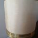 Lamp foot chrome vintage ceramic ball 60 70