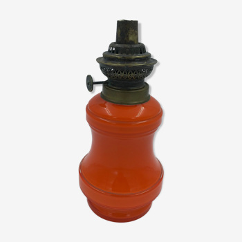 Foot orange oil lamp