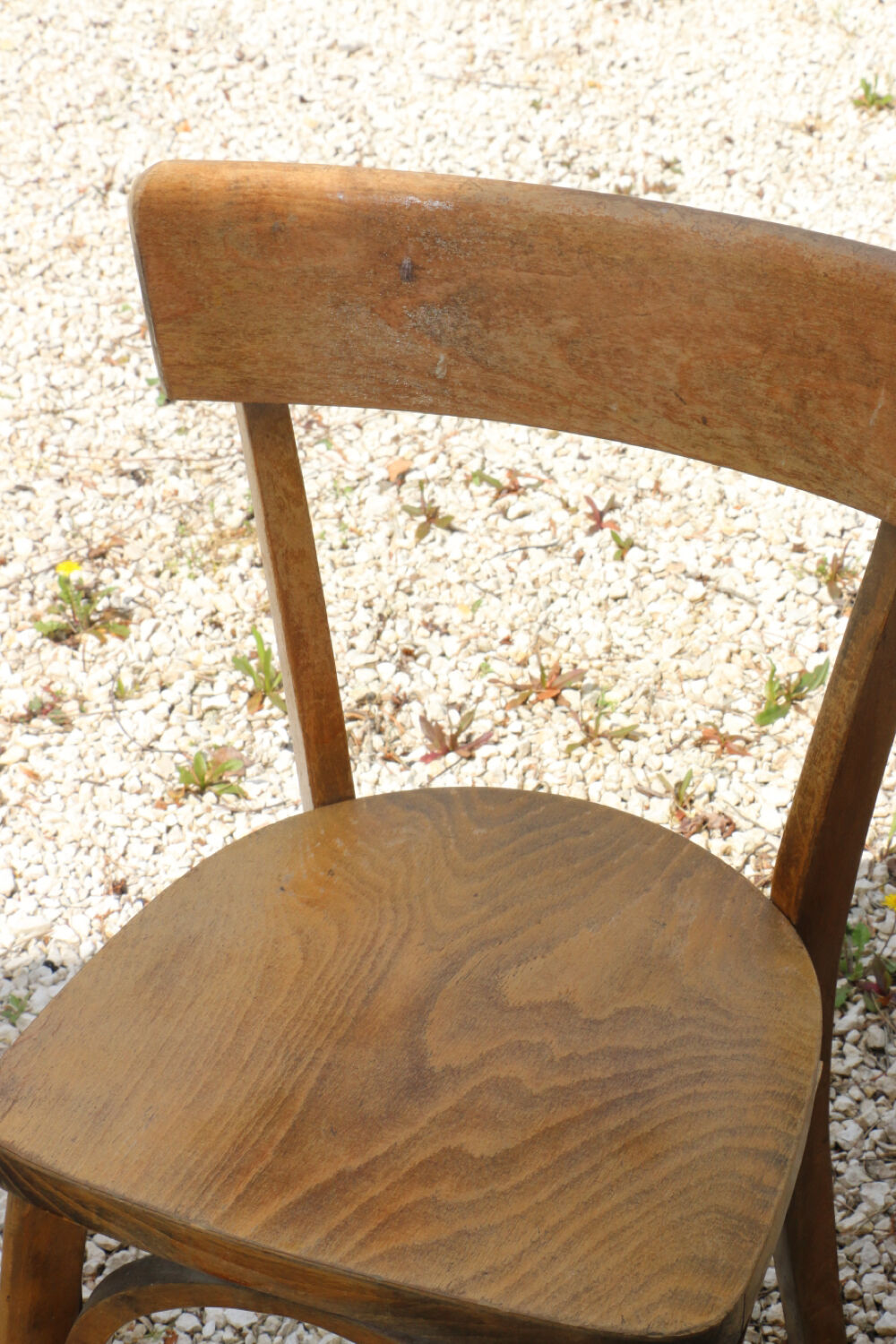Wooden bistro chair