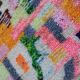 Modern multicolor boujad berber moroccan rug