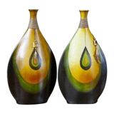 Late 20th Century African Vases, 1950s, Set of 2