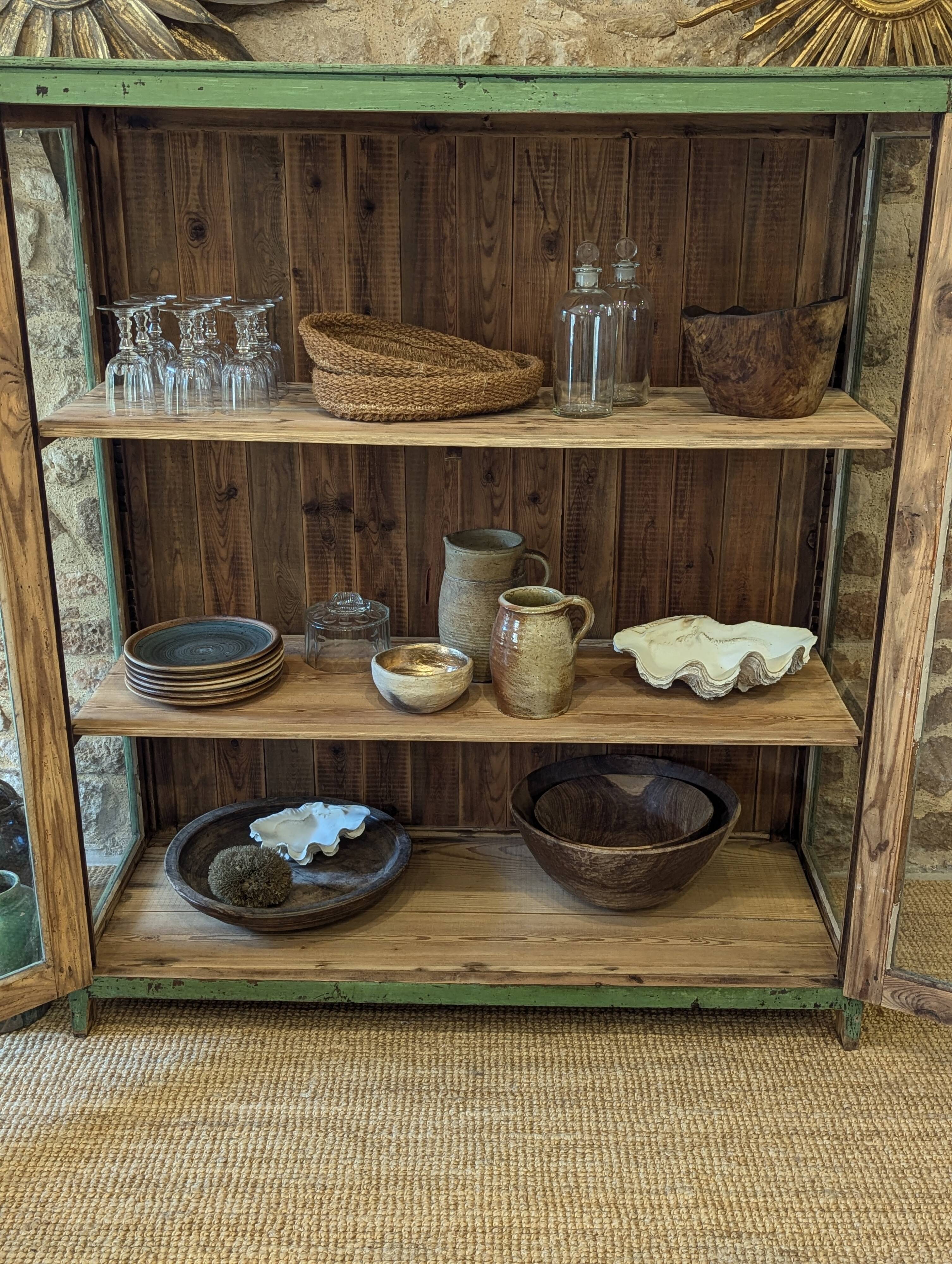 Antique display cabinet